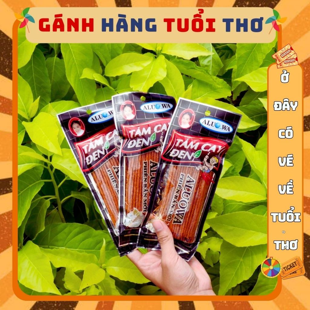 Combo 35 gói Tăm cay, que cay đen tuổi thơ gói 20g | Shopee Việt Nam