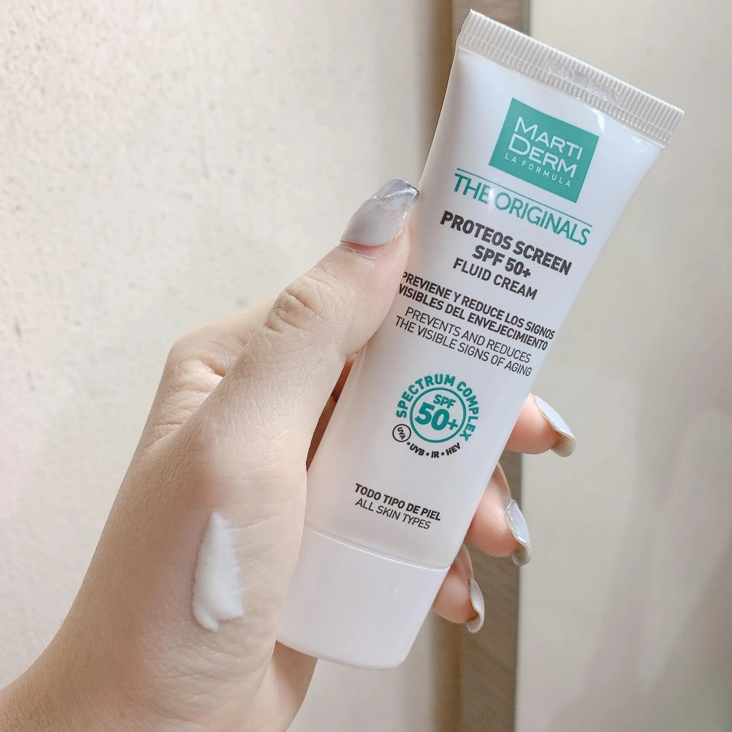 Kem Chống Nắng MARTIDERM Proteos Screen SPF 50+ phổ rộng, ngừa lão hóa
