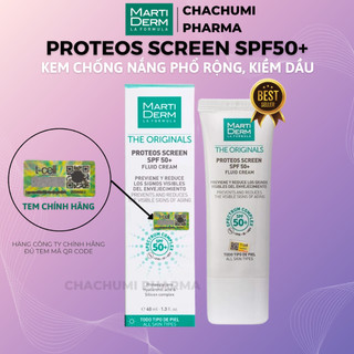 [Hàng công ty] Kem Chống Nắng MartiDerm The Originals Proteos Screen SPF50+ Fluid Cream