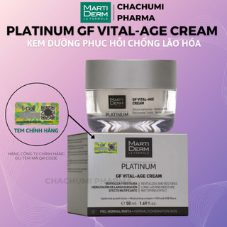 Kem Dưỡng Phục Hồi Chống Lão Hóa MartiDerm Platinum GF Vital Age Cream normal/mixed Skin (50ml)