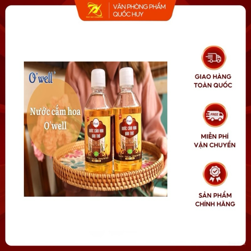 NƯỚC DƯỠNG CẮM HOA O”well 300ML - VPP QUỐC HUY