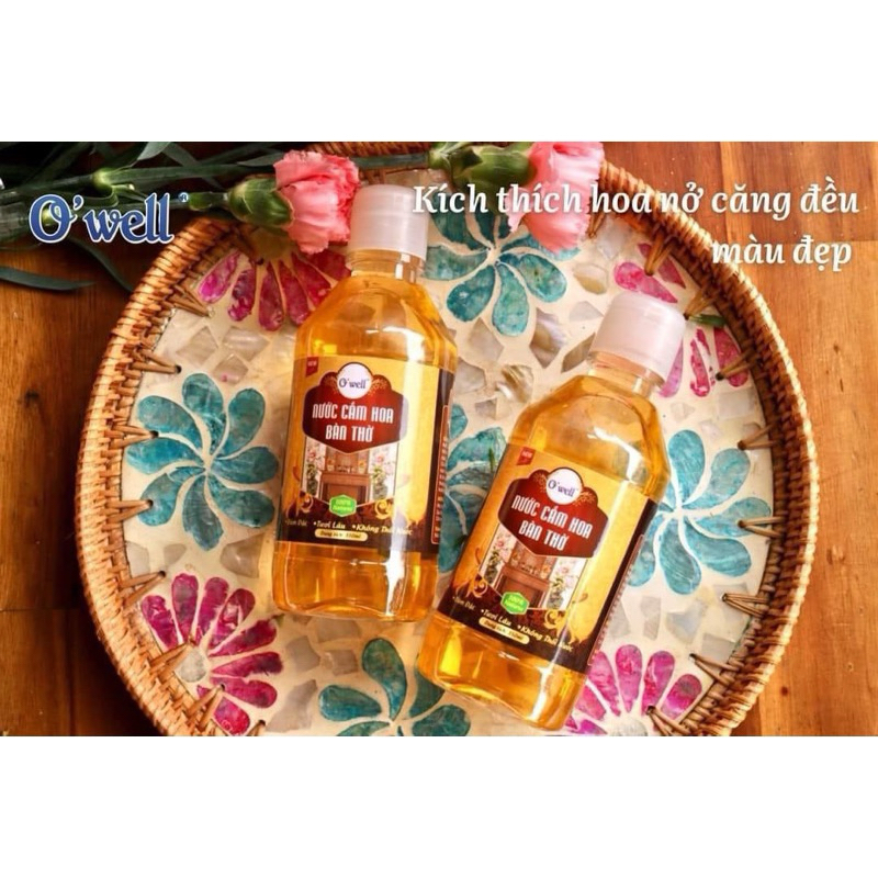 NƯỚC DƯỠNG CẮM HOA O”well 300ML - VPP QUỐC HUY