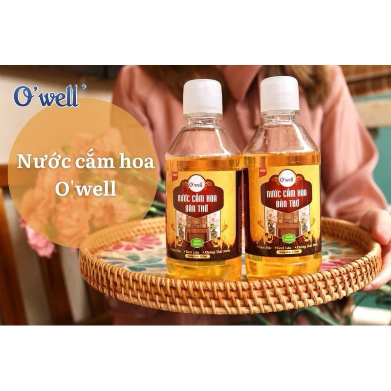 NƯỚC DƯỠNG CẮM HOA O”well 300ML - VPP QUỐC HUY