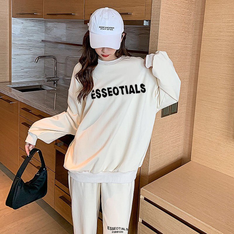 Bộ Nỉ Nam Nữ Thu Đông Trơn Túi Hộp ,Set Đồ Thể Thao Mặc Nhà Unisex, Áo Khoác Sweter Dài Tay SSL
