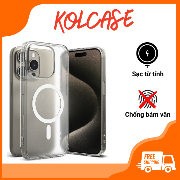 [ IPHONE 17 ] Ốp Lưng Nhám Chống Vân Tay KOLEAD P81 Viền Ốp Trong Dẻo Hỗ Trợ Chống Ố Cho Iphone 11 12 13 14 15 16 17