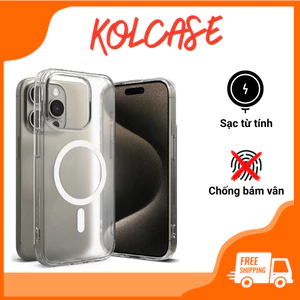 Ốp Lưng Nhám Chống Vân Tay KOLEAD P81 Viền Ốp Trong Dẻo Hỗ Trợ Chống Ố Cho Iphone 11 12 13 14 15 16 17