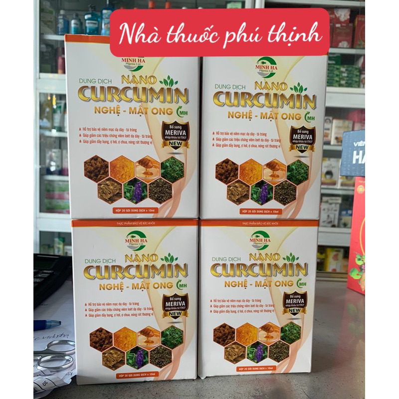 ✅(chính hãng) nano Curcumin nghệ mật ong hộp 20 gói,date mới nhất