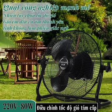 Quạt sàn hộ gia đình quạt công nghiệp im lặng quạt công suất lớn để bàn công suất lớn quạt điện lớn