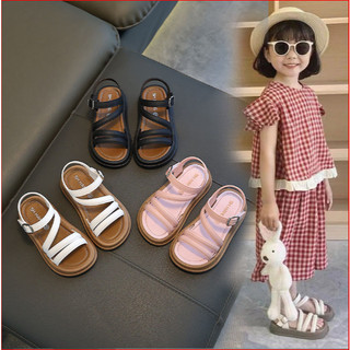 Size 26-35 Dép Quai Hậu Quai Chéo Đi Học Đi CHơi Cho Bé Gái 3-10 Tuổi K011