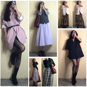 Áo blazer, áo khoác ngoài vintage