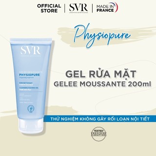Gel rửa mặt dành cho da nhạy cảm SVR Physiopure Gelee Moussante 55ml/200ml