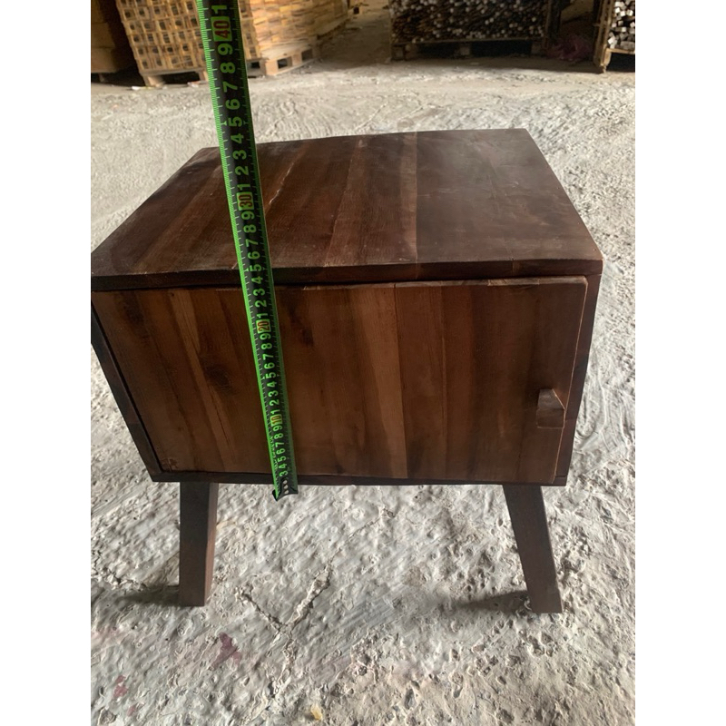 Bàn gỗ nhỏ có hộc đa năng Dài 40|60 Ngang 30 Cao 50 cm | BigBuy360 - bigbuy360.vn