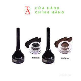 Gel Kẻ Mắt Tony Moly Back Eyeliner Long Brush eyeline tự nhiên, lôi cuốn và ấn tượng