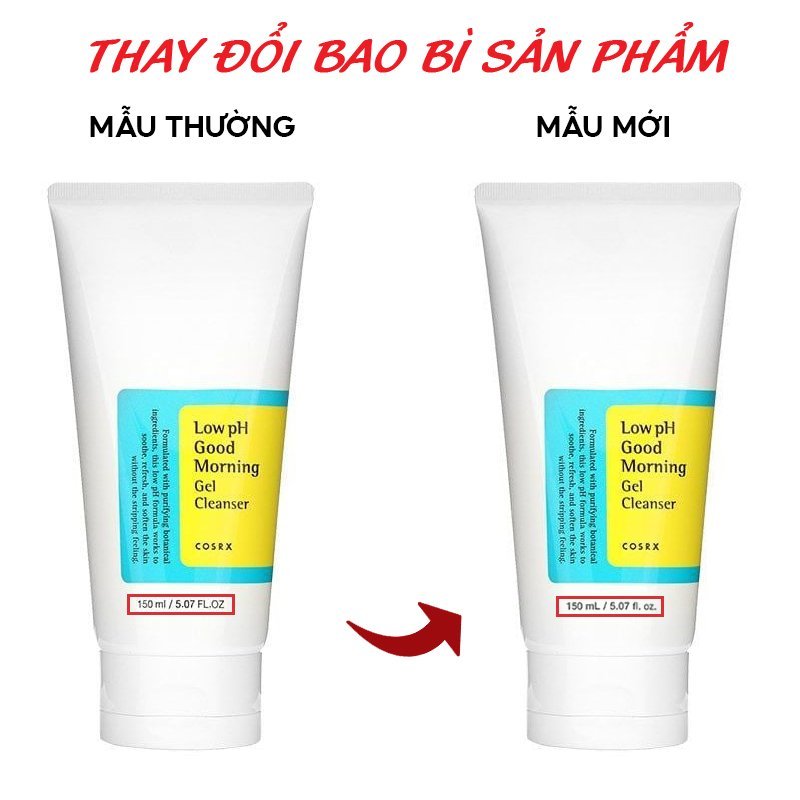 Ảnh Sữa Rửa Mặt Dạng Gel Cosrx Low pH Good Morning Gel Cleanser 150ml 3