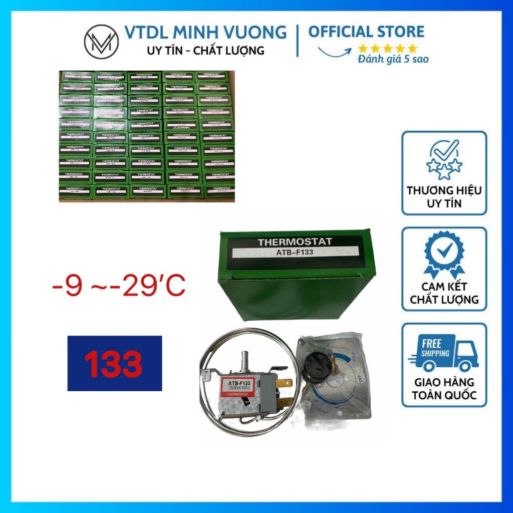 THERMOSTAT, CẢM BIẾN NHIỆT ĐỘ TỦ LẠNH 132.133.134