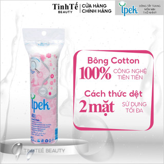 Bông tẩy trang cotton Ipek Tippys 80/120/130/150 miếng
