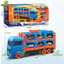 Ô Tô Đường Đua Dài 1m65 2 Tầng Kèm 6 Xe Sắt Xe Hot Wheels Đường Đua Xe Container Đồ Chơi Cho Bé Trai BỐ KHỦNG LONG