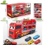 Xe Mc Queen Tải 3 Tầng Kết Hợp Đường Ray Dài 1m65 Tặng Kèm 6 Xe Hợp Kim Xe Hotwheels Đồ Chơi Đường Đua BỐ KHỦNG LONG