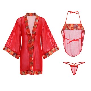 Đồ Ngủ Mỹ Nhân Sexy Gợi Cảm B02DN26 Set Choàng + Yếm Cosplay Mỹ nhân Trung Hoa - B02DN26