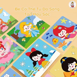 ĐỒ CHƠI TRANH CÁT TÔ MÀU CAO CẤP VỚI 36 LỌ MÀU 54 HÌNH VẼ AN TOÀN KHÔNG ĐỘC HẠI CHO BÉ THỎA SỨC SÁNG TẠO