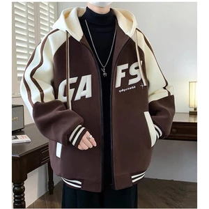ÁO KHOÁC HOODIE NỈ LOGO THÊU GAFS ĐẶC SẮC PHÙ HỢP THỜI TRANG NAM