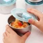 HỘP ĐỰNG THỰC PHẨM INOX TRÒN - Có Nắp Đậy Kín, Dùng Cho Tủ Lạnh Và Mang Theo