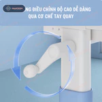 Bộ Bàn Học Chống Gù A16 PLUS Tặng Kèm Đèn Led 3 Chống Cận 3 Chế Độ, Giá Đỡ Chống Cằm, Bộ Bút Màu SmartKids — ảnh 4