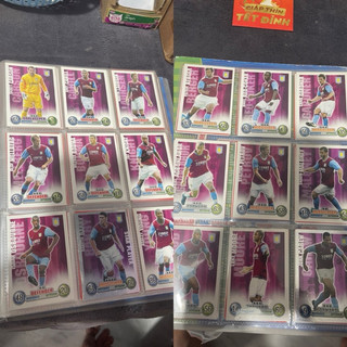 [ XL02 ] [ Xé Lẻ Album ] Trộn Bộ 18 Thẻ Lẻ Cầu Thủ Bóng Đá Match Attax Permier League Mùa 2007/08 07/08 XL02