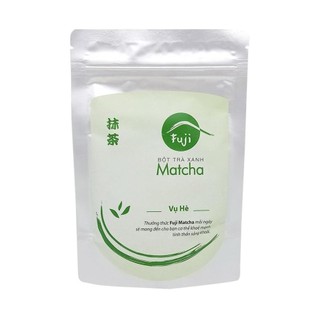 Bột Trà Xanh Fuji Matcha Vụ Xuân, Hè, Thu (Túi 100g) - Hương Vị Thanh Mát, Tinh Khiết Từ Thiên Nhiên