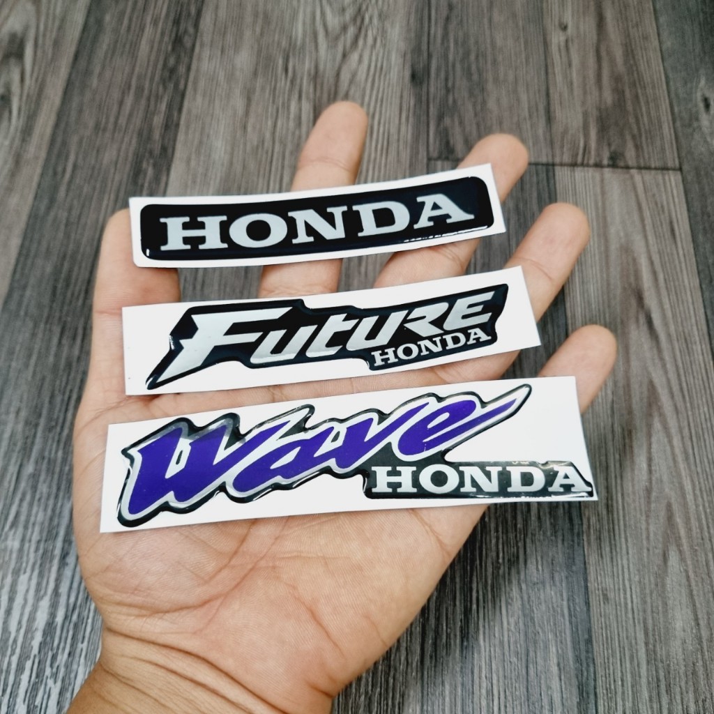 [GIÁ GỐC] TEM CHỮ WAVE, TEM CHỮ FUTURE, TEM CHỮ HONDA NỔI DẺO DÁN TRANG ...