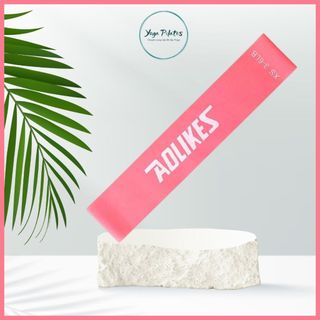 Bộ 6 dây kháng lực Mini band cao su Aolikes tập mông đùi, chân và tăng cơ lực sút cổ chân đá bóng