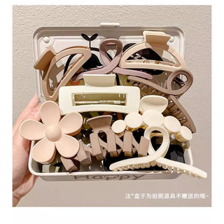 [ Siêu Rẻ - Chọn Mẫu ] Kẹp Tóc Càng Cua - Kẹp Tóc Pastel Phong Cách Hàn Quốc Nhựa Nhám