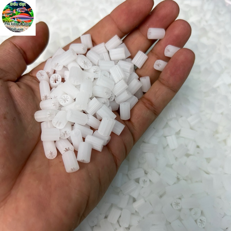 Kaldness 8 cánh và kaldness micro 500g-1kg Hạt  loại tốt nhất kaldness vật liệu lọc hồ cá 2