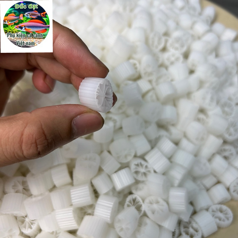 Kaldness 8 cánh và kaldness micro 500g-1kg Hạt  loại tốt nhất kaldness vật liệu lọc hồ cá 5