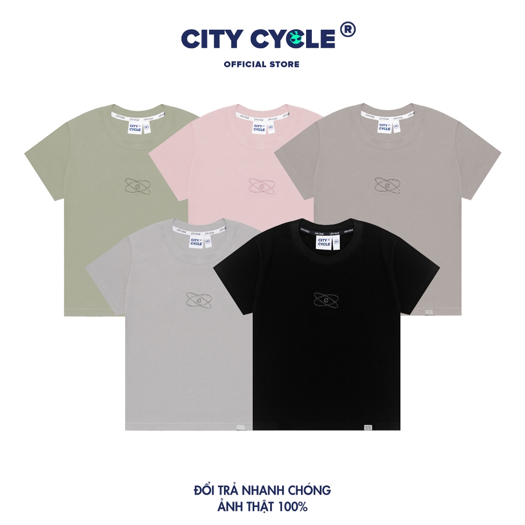 Áo Thun Babytee Ellipse Local Brand Chính Hãng City Cycle chất liệu cotton cao cấp form rộng oversize