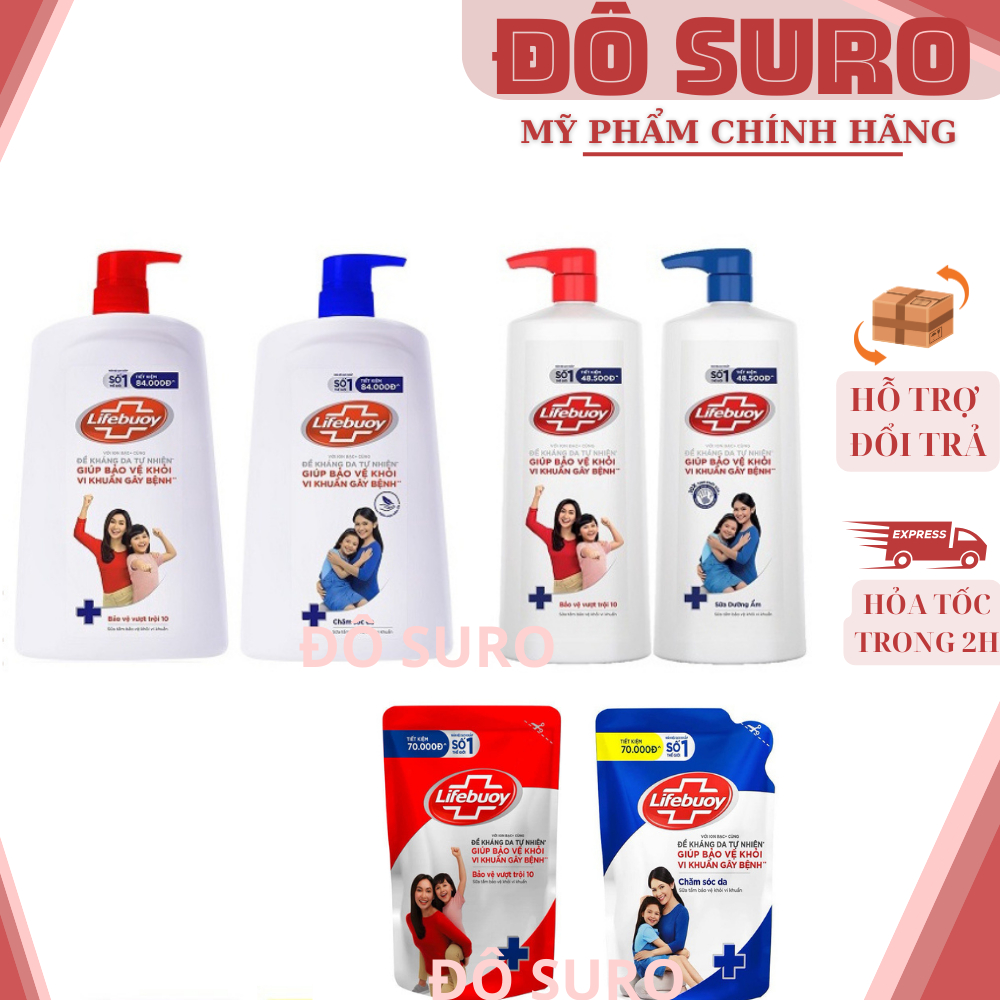 Sữa tắm Lifebuoy bảo vệ khỏi vi khuẩn 1kg-1.1kg
