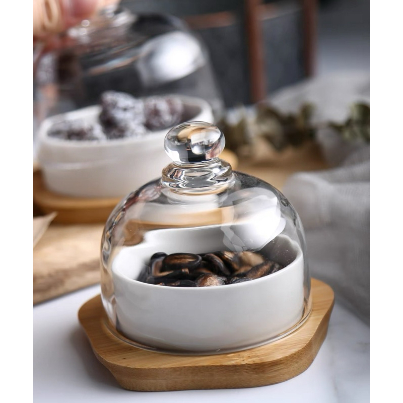 Set đựng hũ mứt, hoa quả nhiều tầng