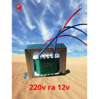 Biến thế 220v ra 12v dòng tải 1A cho tủ điện, sạc pin