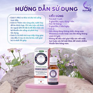 Men Vi Sinh 10 Chủng BioAmicus Nhập Khẩu Canada