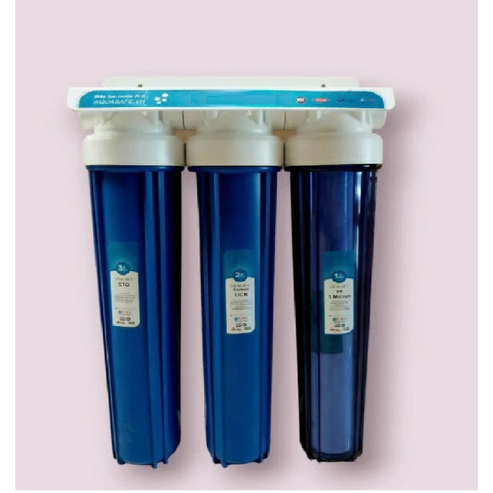 Bộ Ly Lọc Nước Sinh Hoạt 20inch -3 Cấp Lọc