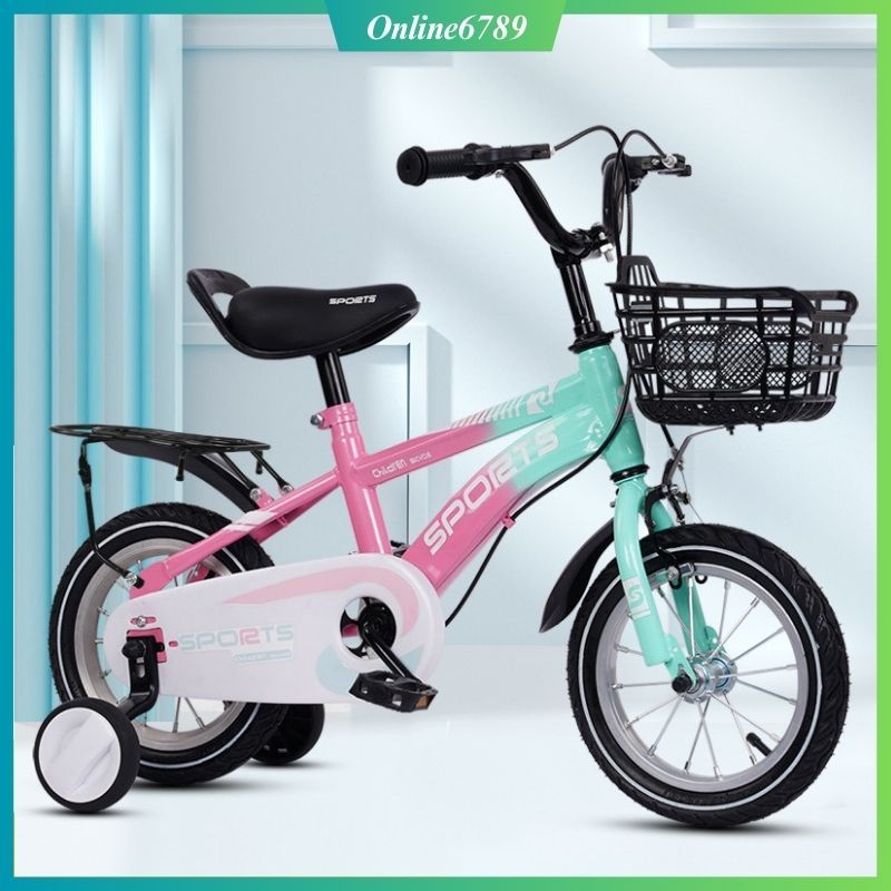 Xe đạp cho bé trai, bé gái, chắc chắn, hợp thời trang mã MG1S bảo hành 2 năm