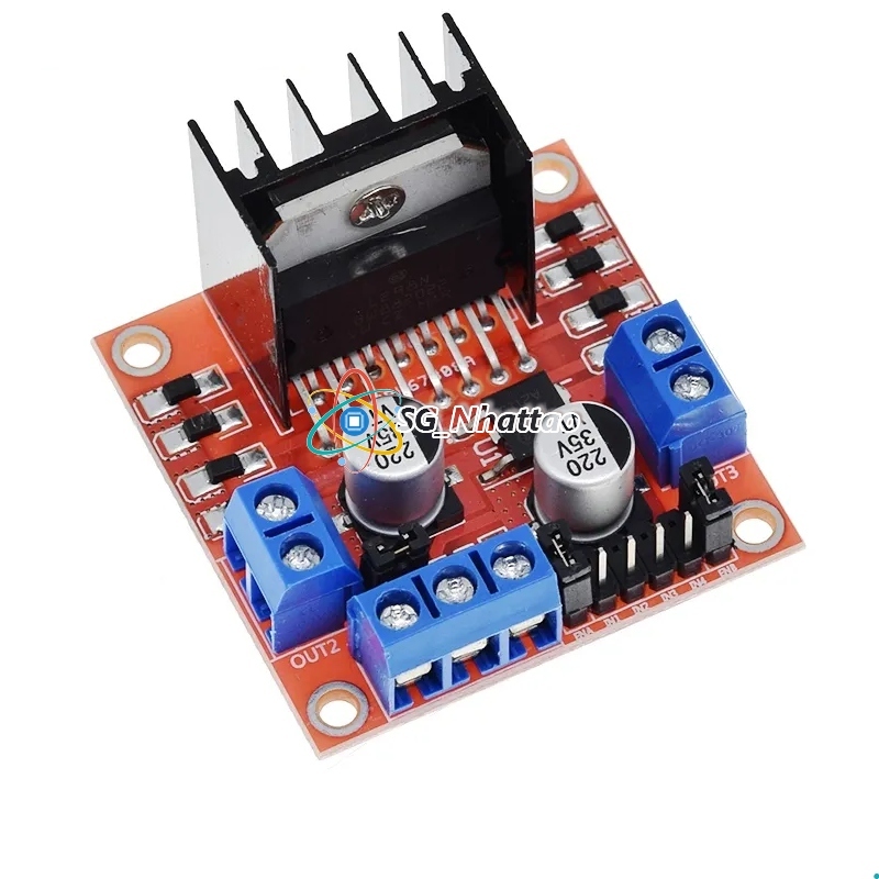 Module Điều Khiển Động Cơ L298N | PWM | Mạch Cầu H L298 | Shopee Việt Nam
