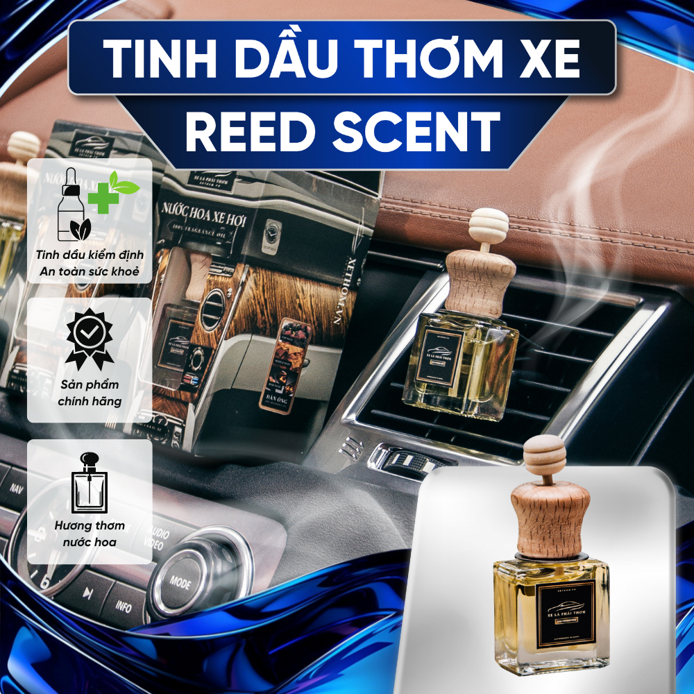 Ảnh Tinh dầu ôtô - CỬA GIÓ nhiều  mùi thơm sang, kiểm định , không say xe Reed Scent_XETHOM 1