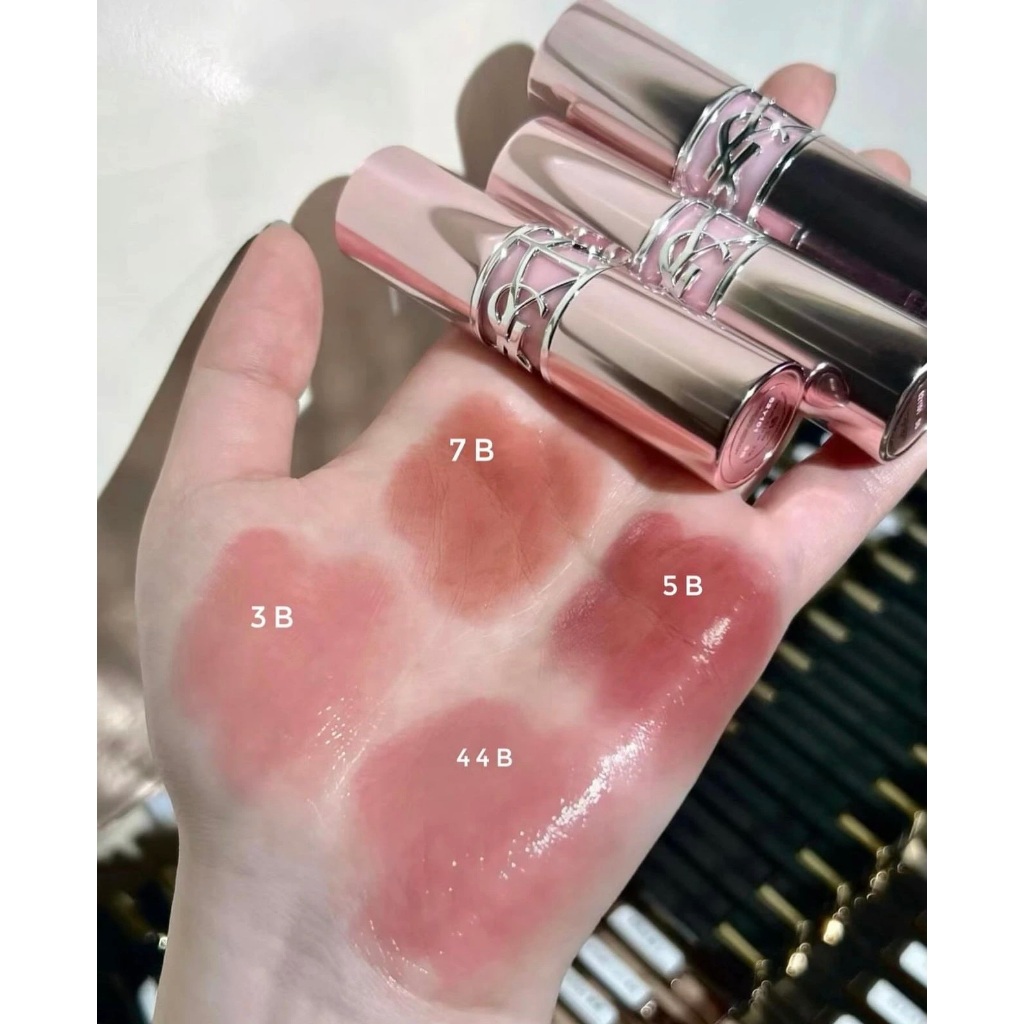 YSL YVES SAINT LAURENT CANDY GLOW TINTED BUTTER BALM 1B Son Bóng YSL Yves  Saint Laurent