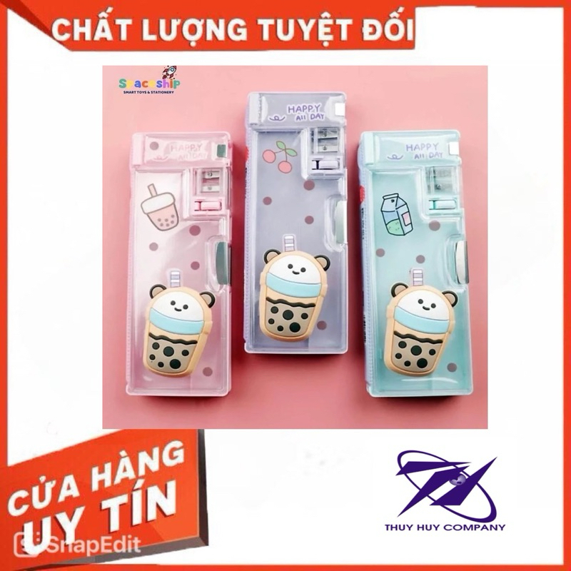 HỘP ĐỰNG BÚT CHO HỌC SINH, HỘP ĐỰNG BÚT HÌNH DỄ THƯƠNG SILICON 3D - VPP Quốc Huy