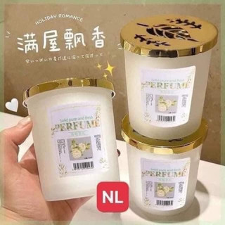 Sáp Thơm Phòng, Sáp Khử Mùi Xe Hơi, Lọ Thơm Phòng Perfume 150g Lưu Hương Lâu (GDBT)