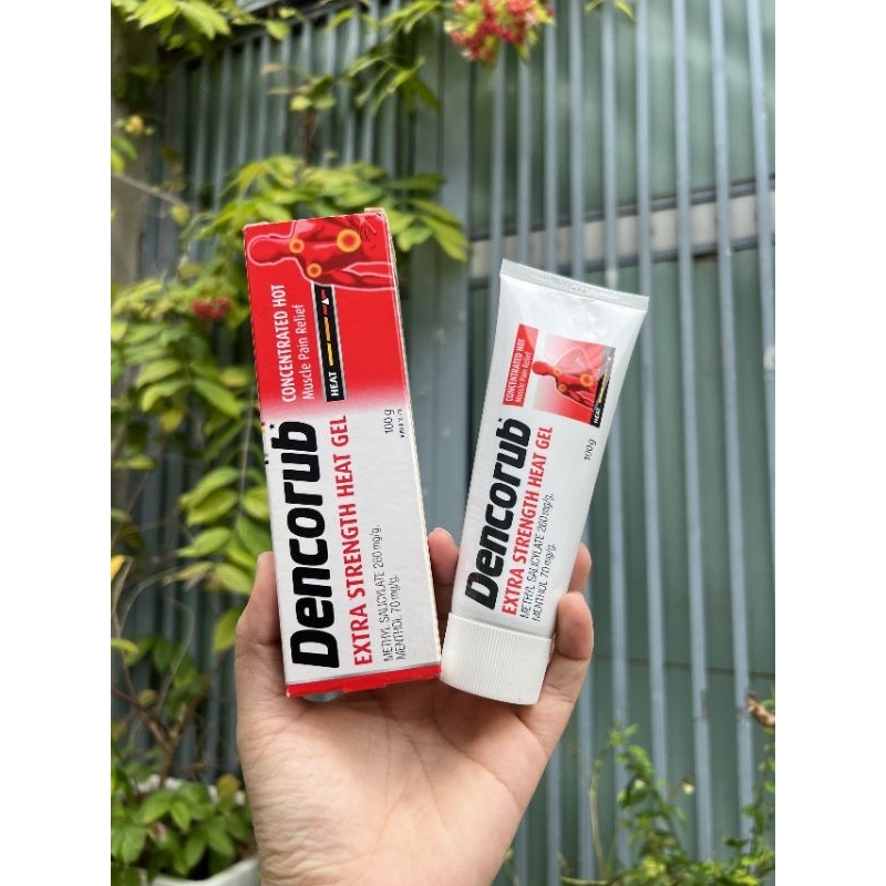 Gel bôi giảm đau xương khớp hoặc căng cơ - Dencorub Extra Strength Gel ...