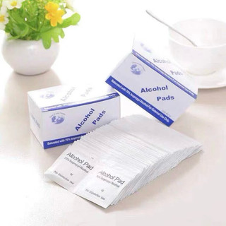 Bông tẩm cồn nail, cồn dùng lau móng , dụng cụ nailbox , cồn vệ sinh móng tay, bông tẩm cồn Alcohol pads