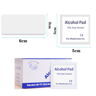 Bông tẩm cồn nail, cồn dùng lau móng , dụng cụ nailbox , cồn vệ sinh móng tay, bông tẩm cồn Alcohol pads