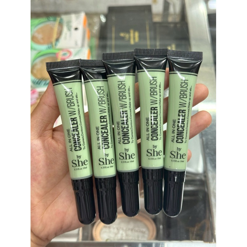 Típ triệt sắc cam/xanh By She, hàng giá rẻ, chất lượng tốt. Giúp che các vết thâm nám.